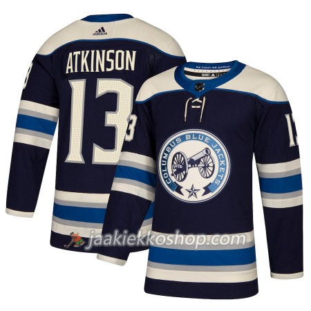 Miehille NHL Columbus Blue Jackets Pelipaita Cam Atkinson 13 Adidas Alternate 2018-19 Authentic